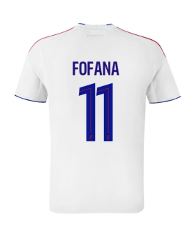 Olympique Lyonnais Malick Fofana #11 Maglia Gara Casa Repliche 2025-26 Maniche Corte
